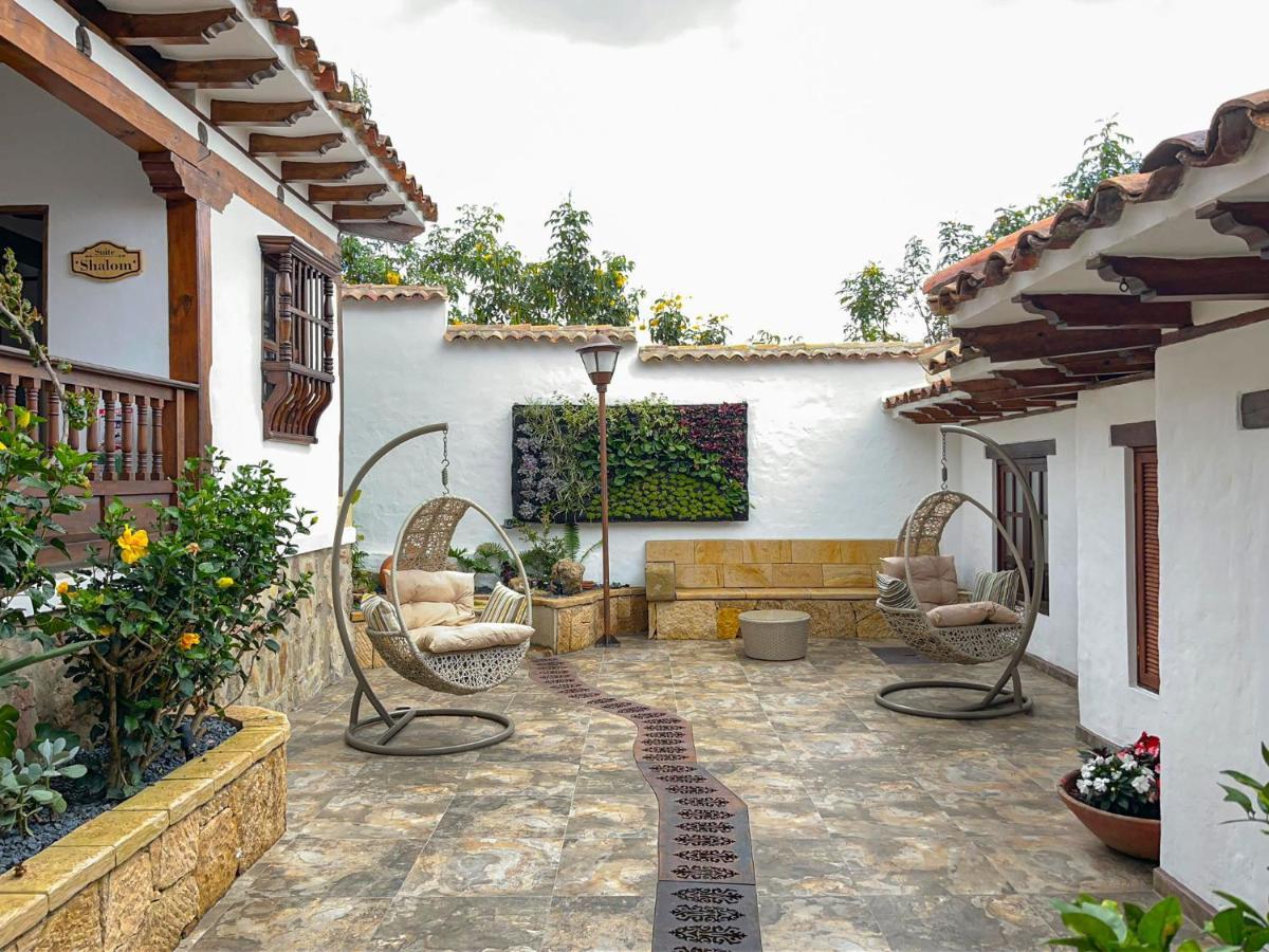 Hotel Boutique El Carmel 비야 데 레이바 외부 사진