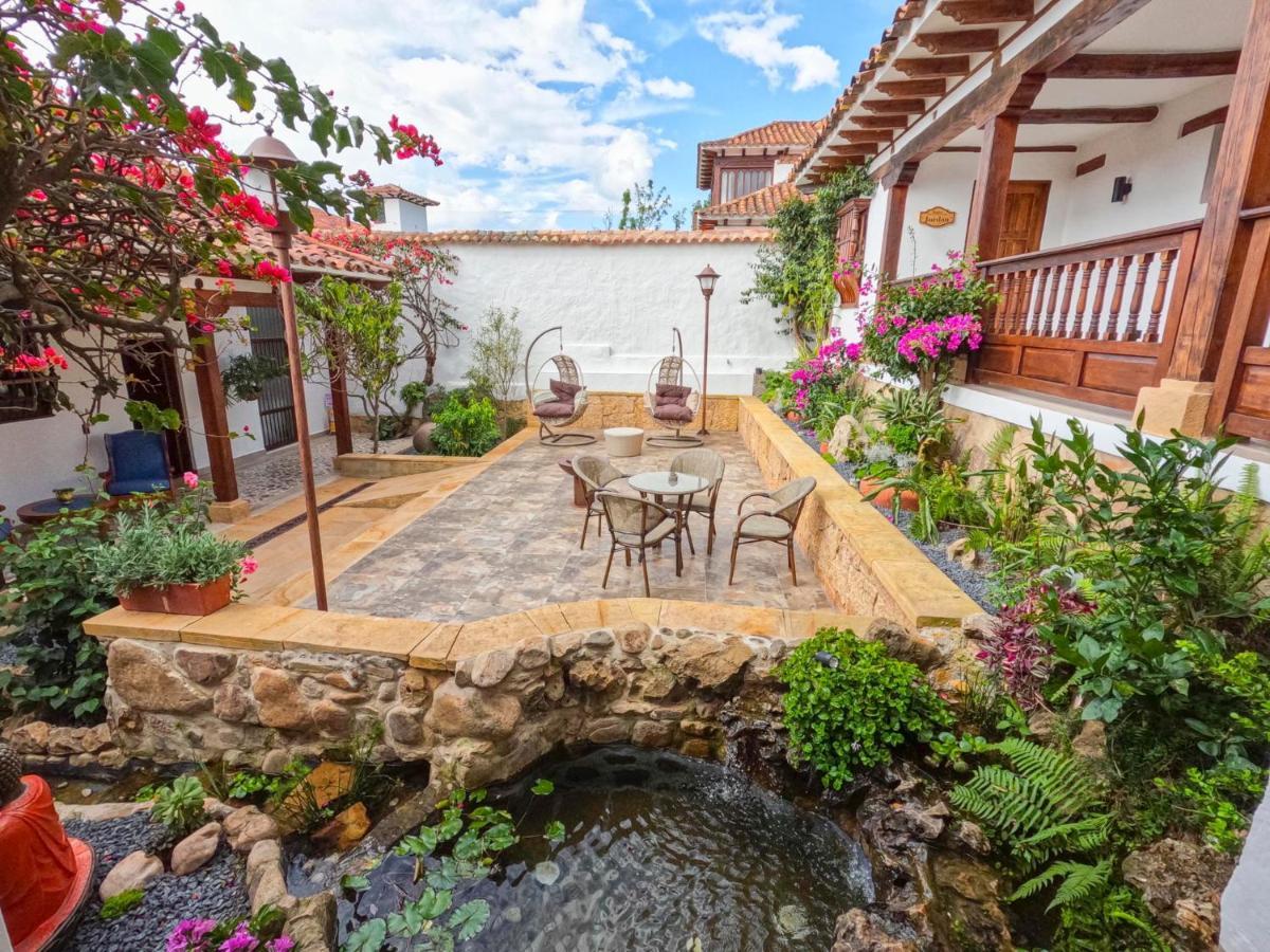 Hotel Boutique El Carmel 비야 데 레이바 외부 사진