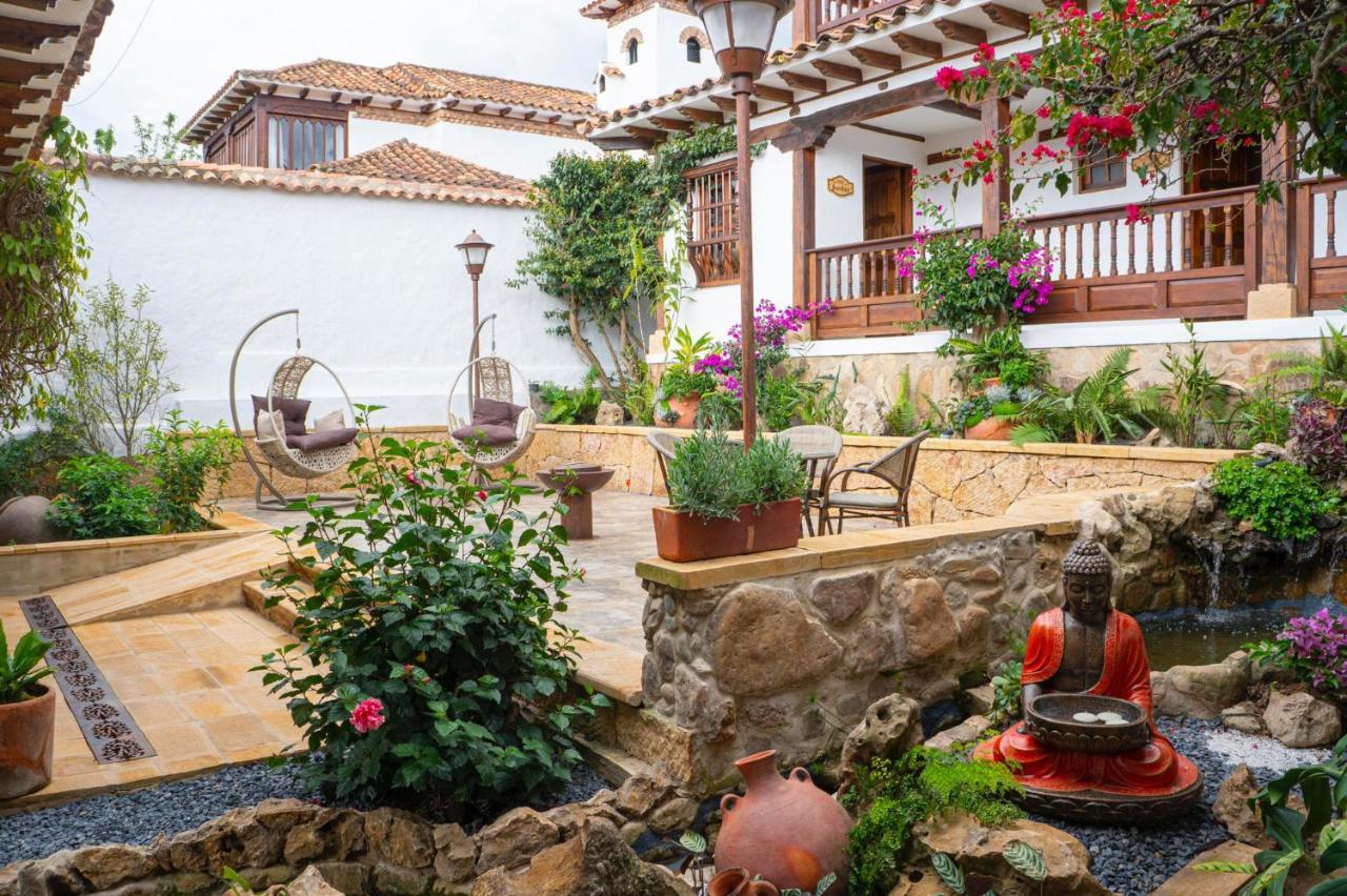 Hotel Boutique El Carmel 비야 데 레이바 외부 사진