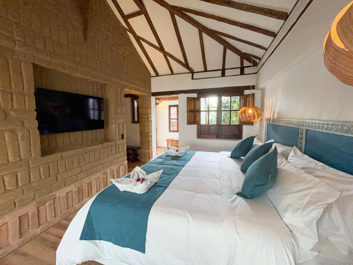 Hotel Boutique El Carmel 비야 데 레이바 외부 사진