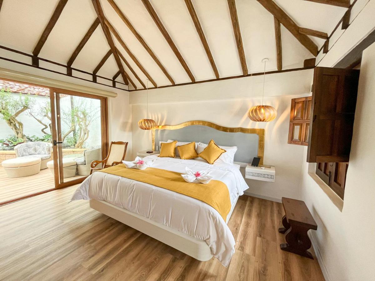 Hotel Boutique El Carmel 비야 데 레이바 외부 사진