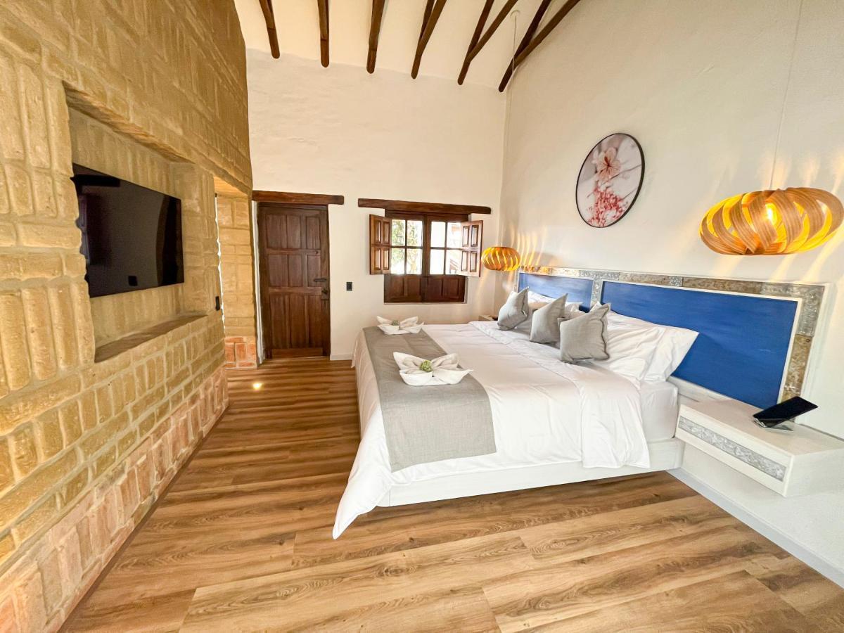 Hotel Boutique El Carmel 비야 데 레이바 외부 사진