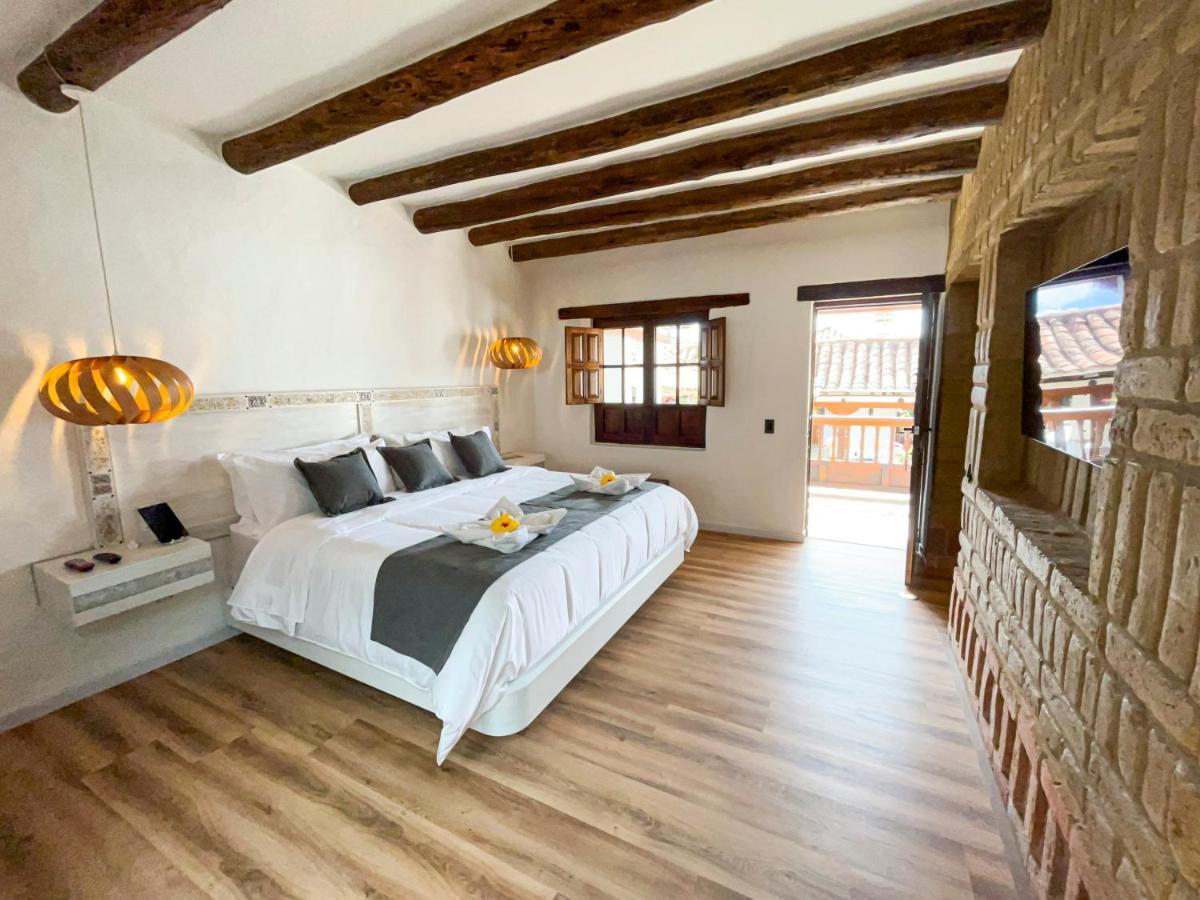 Hotel Boutique El Carmel 비야 데 레이바 외부 사진
