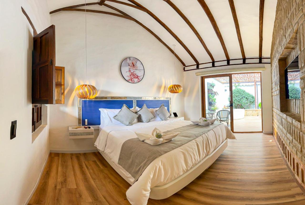 Hotel Boutique El Carmel 비야 데 레이바 외부 사진