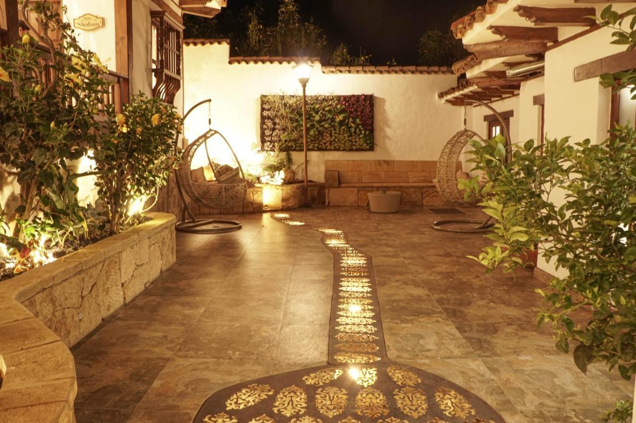 Hotel Boutique El Carmel 비야 데 레이바 외부 사진